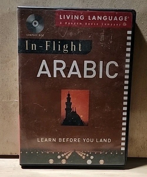 New In-Flight Arabic: Learn Before You Land Audio CD by Living Language — #172