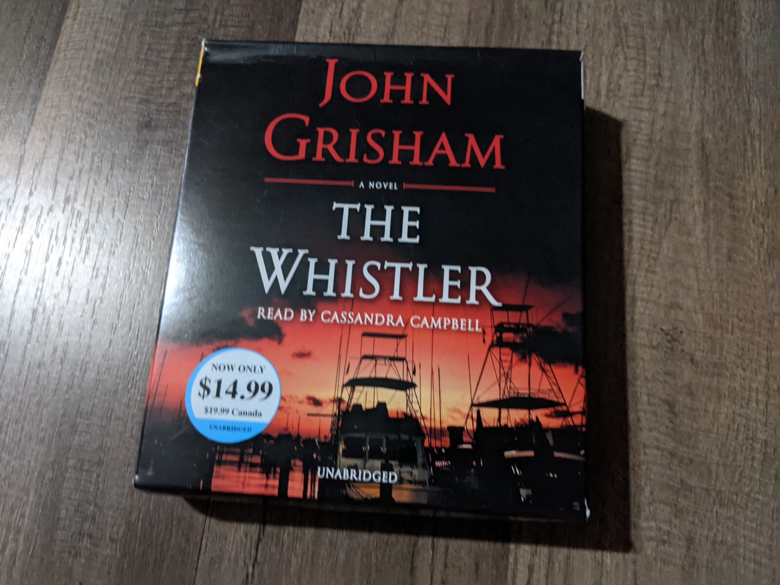 The Whistler by Grisham, John audioCD Book