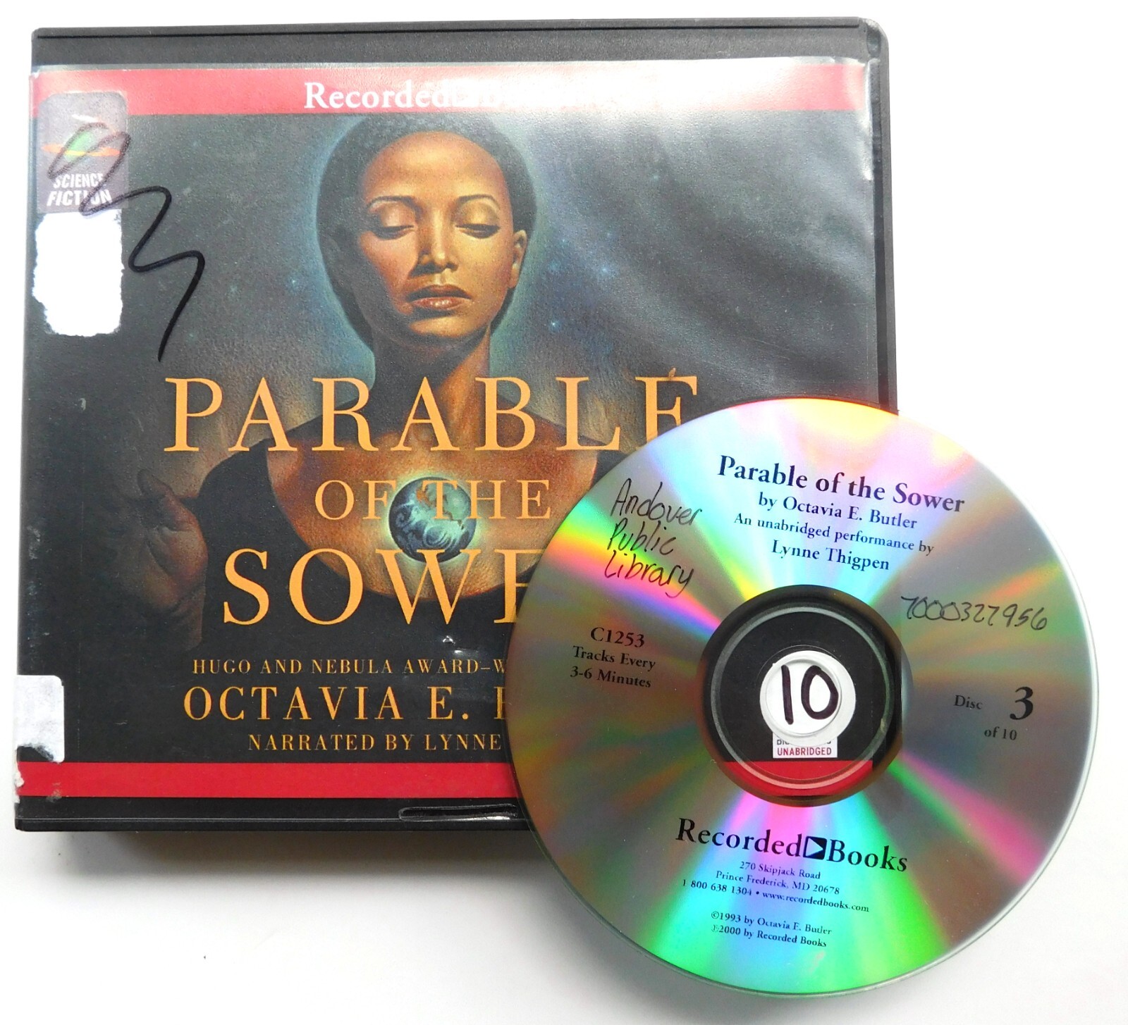OCTAVIA BUTLER 10 CDs 12 hours PARABLE OF THE SOWER Lynne Thigpen narrated 2000
