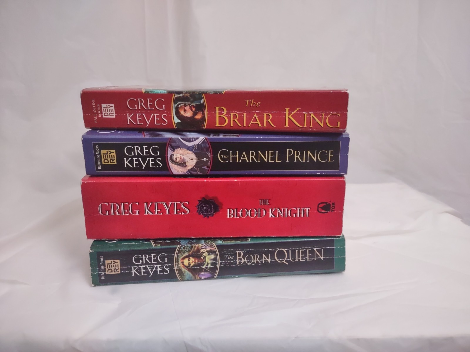 Greg Keyes The Kingdoms of Thorn and Bone Books Complete Series PB Set Of All 4