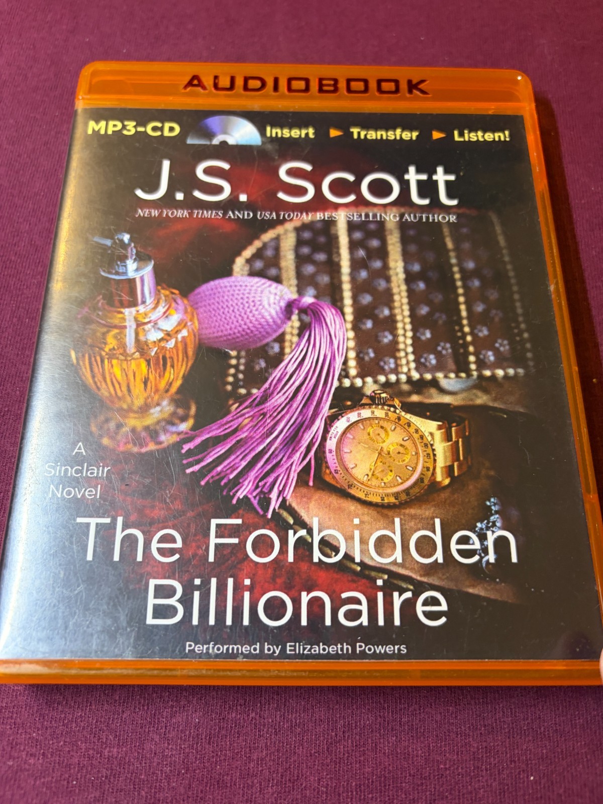 The Forbidden Billionaire by J.S. Scott (English) MP3 CD Book