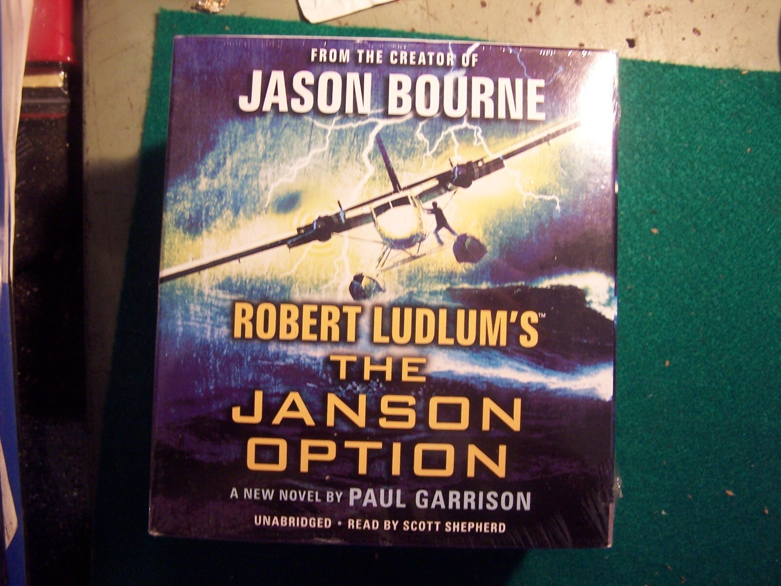 Jason Bourne Audiobooks CD Retribution (New) Janson Option