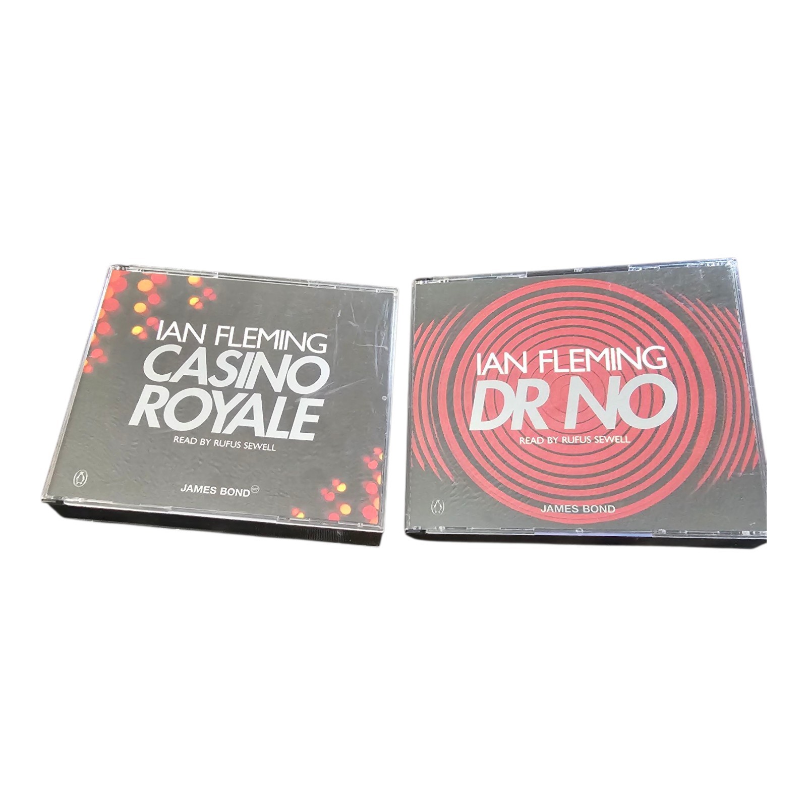 Ian Fleming Casino Royale & Dr No Audiobooks Read By Rufus Sewell