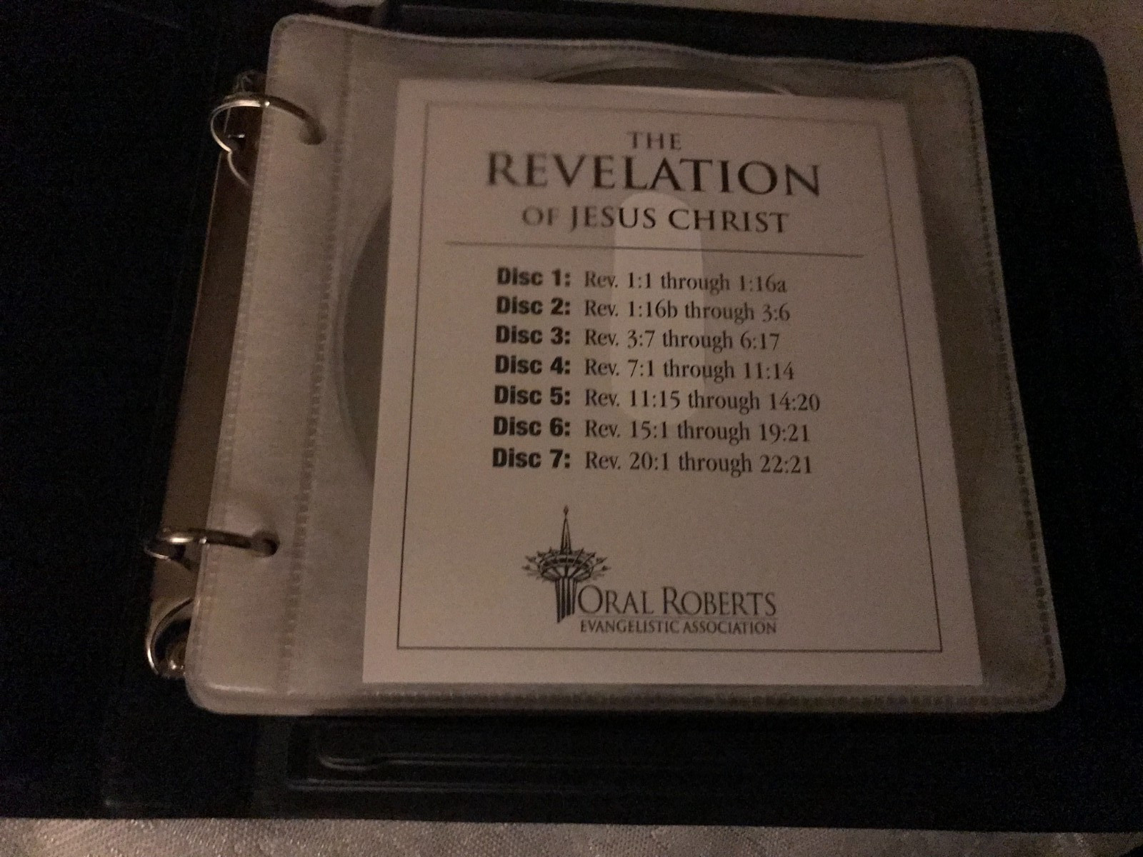 Rare 2004 THE REVELATION w/ Oral Roberts COMMENTARY Bible BOOK on 7-Disc DVDs