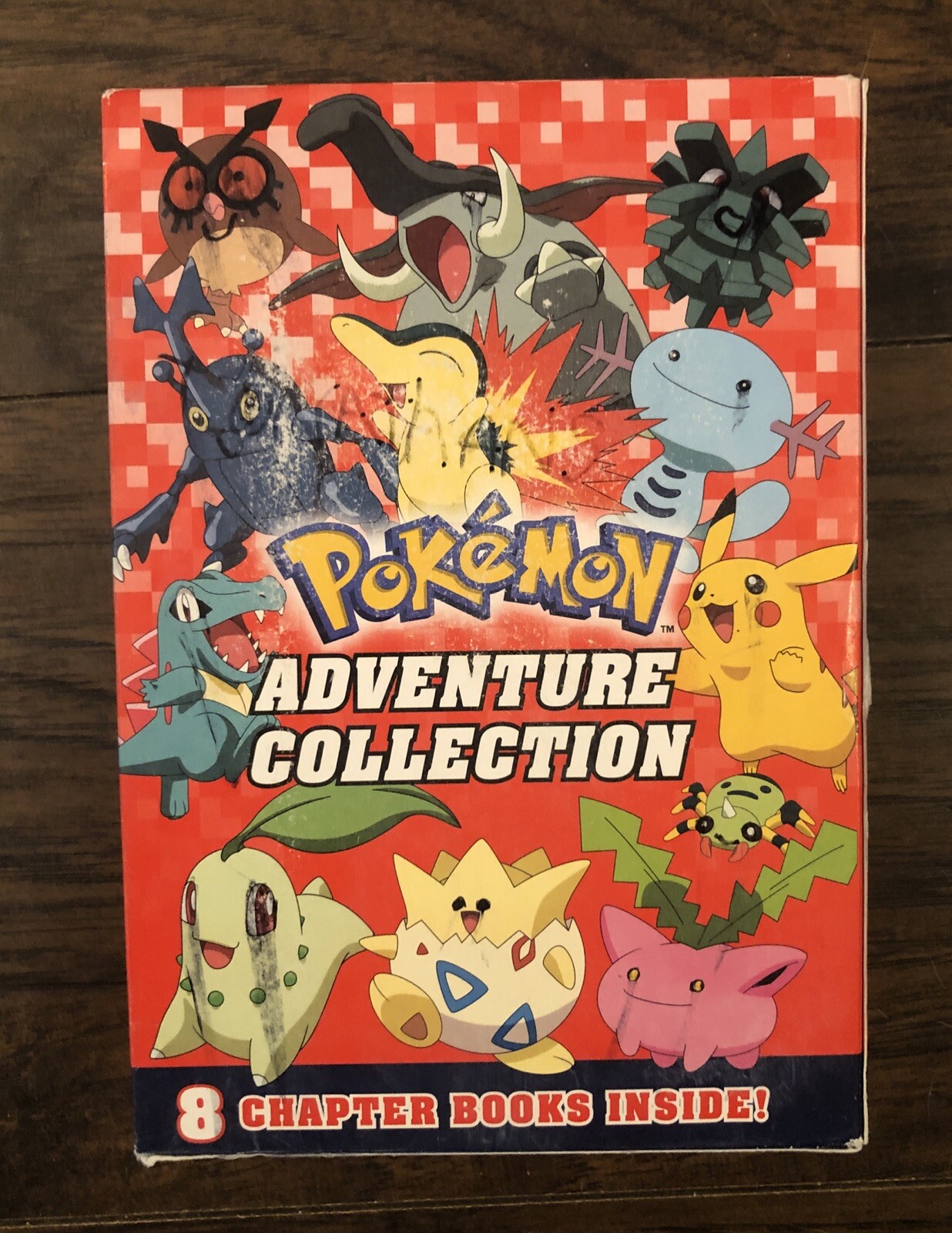 Pokemon Adventure Collection Box Set 8 chapter books Pokémon Pikachu Kid’s Book