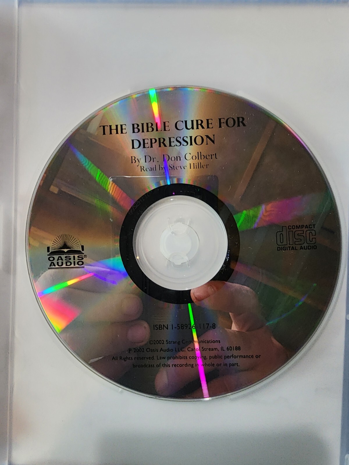The Bible Cure for Depression and Anxiety: Ancient Truths, Natural R — VERY GOOD