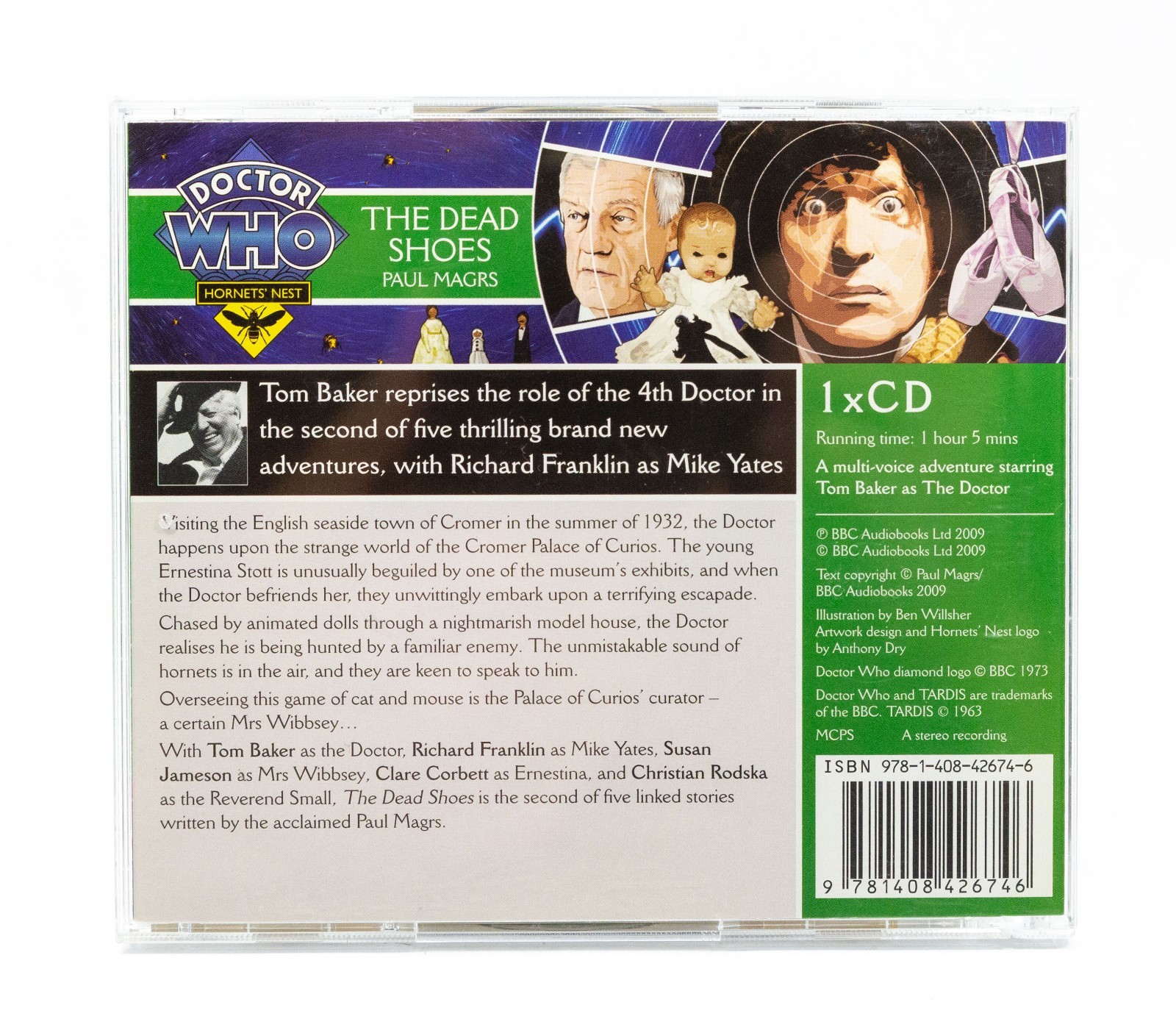 Doctor Who Hornets Nest 2 The Dead Shoes Audio CD Tom Baker Paul Magrs