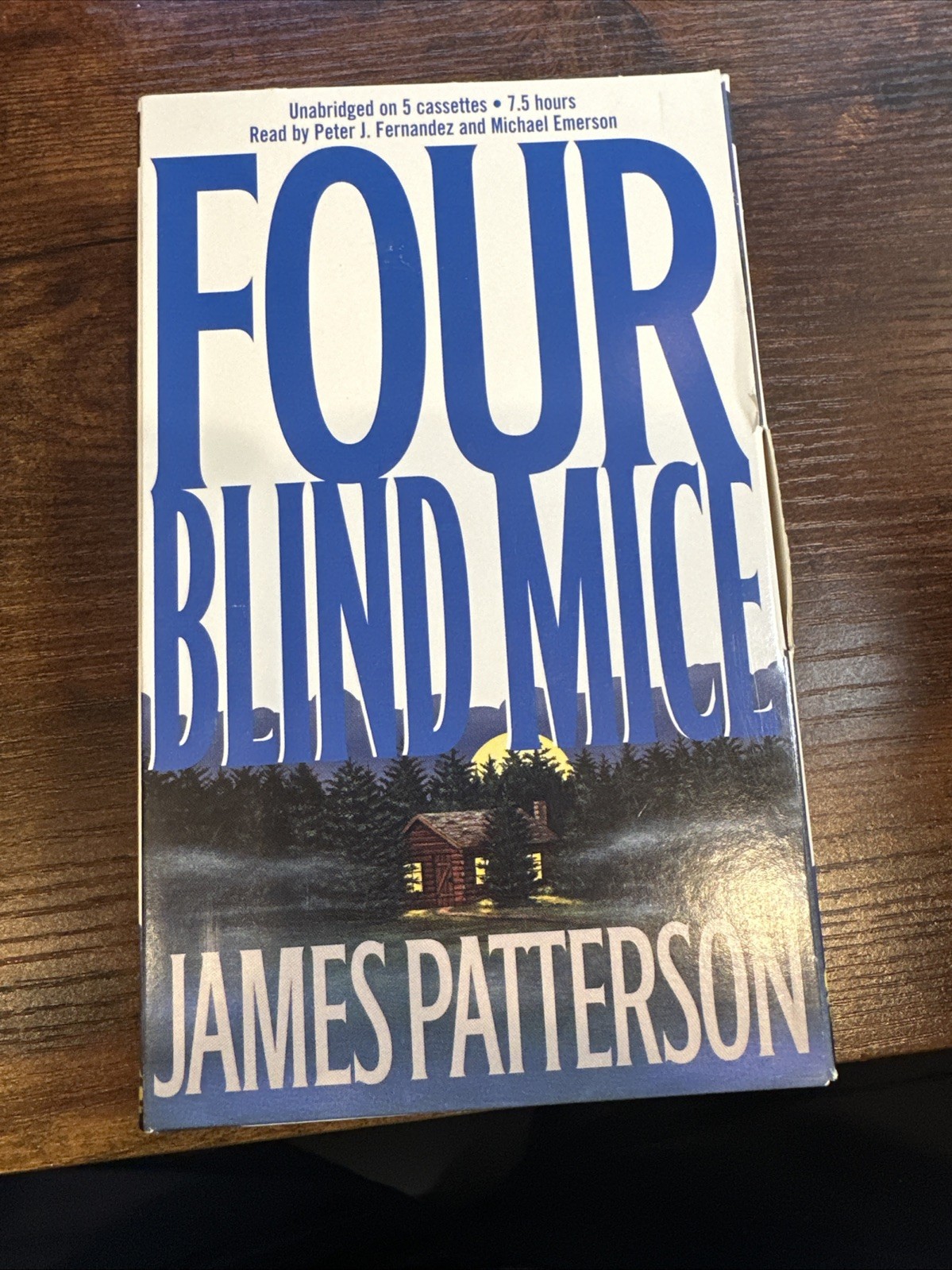 Alex Cross Ser.: Four Blind Mice by James Patterson Unabridged 5 Cassette