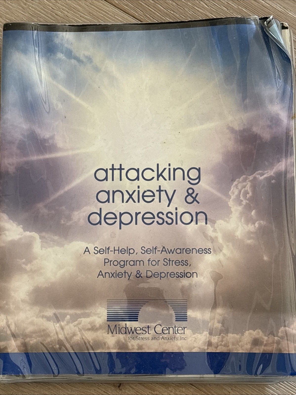 Attacking Anxiety and Depression Midwest Center Book & 16 Session CD Set