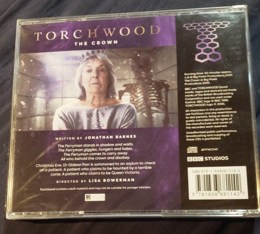 Torchwood: THE CROWN Big Finish AUDIO CD FATORY SEALED NEW
