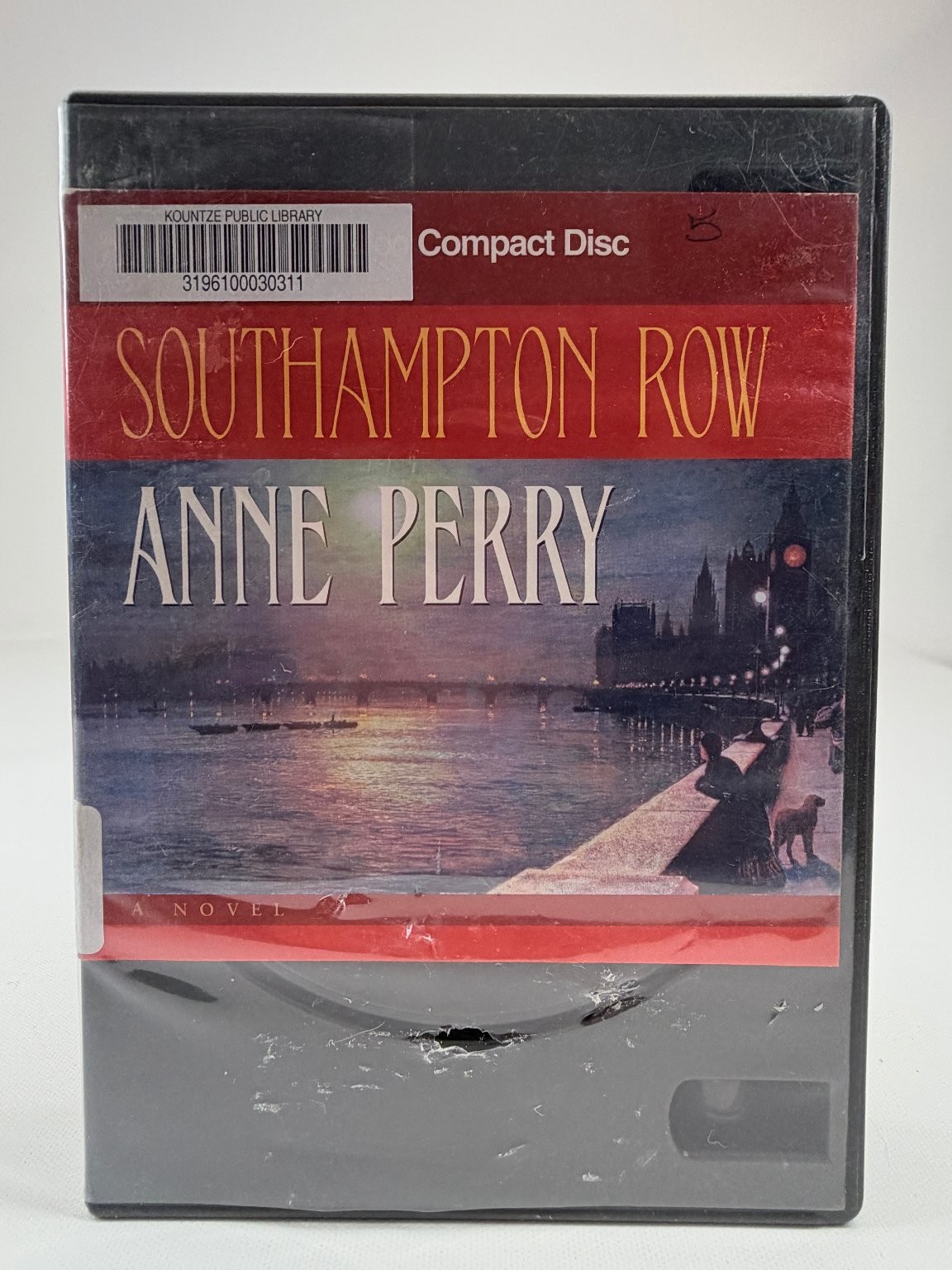 Southampton Row by Anne Perry Audiobook CDs Abridged 5 Discs