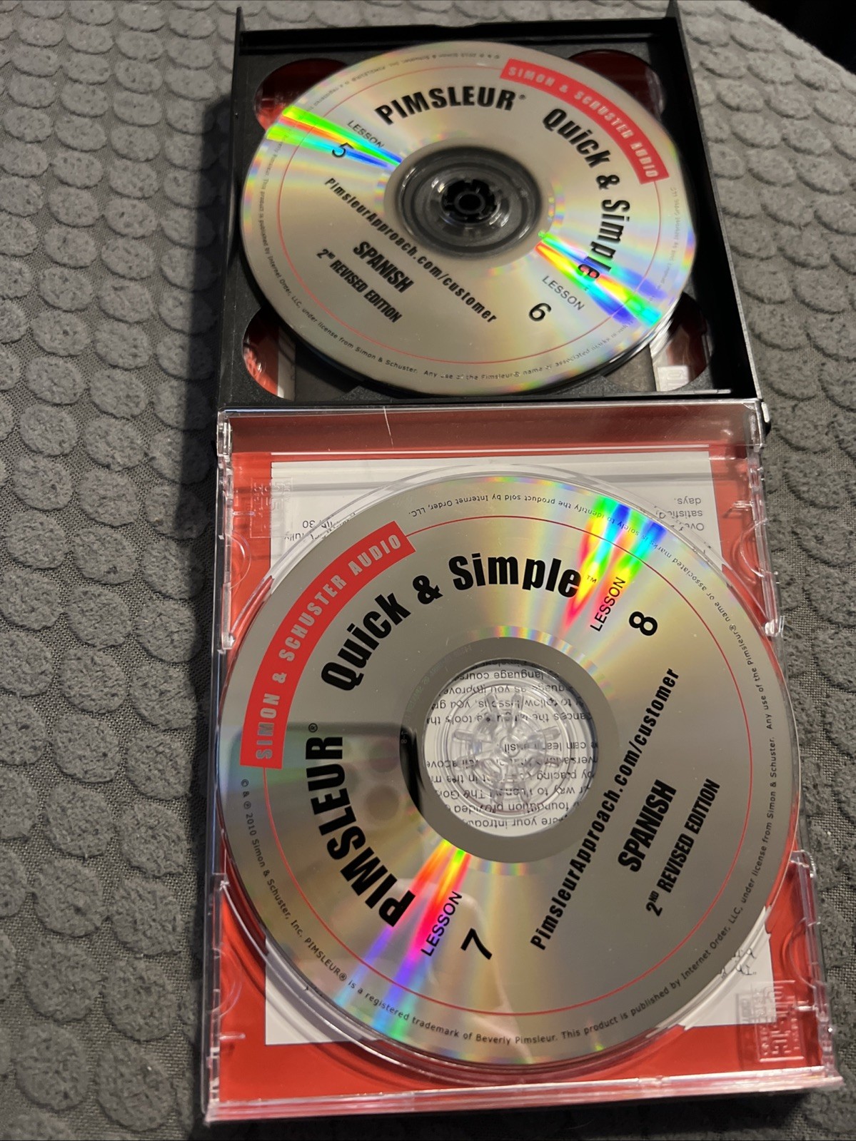 Pimsleur Quick & Simple Spanish 2nd Revised Edition (4 CD Set) 8 Lessons