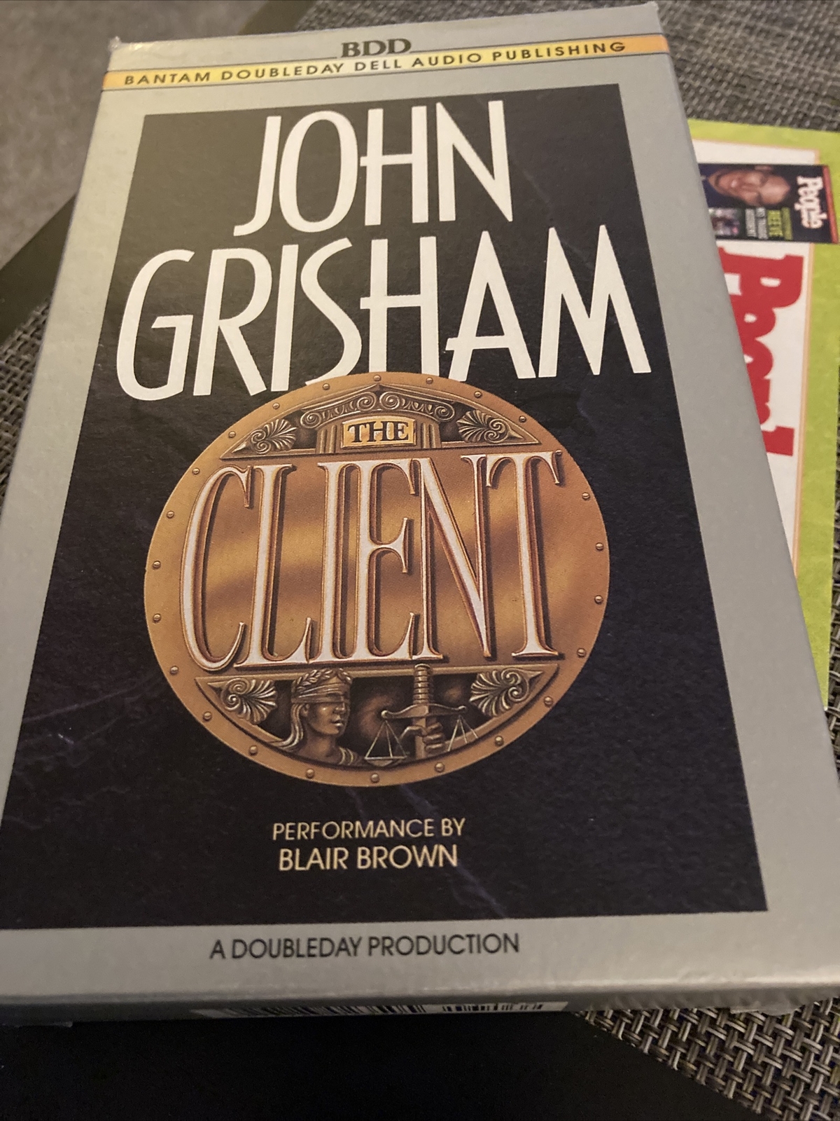The Client — John Grisham Cassette Tape Audio Book on tape