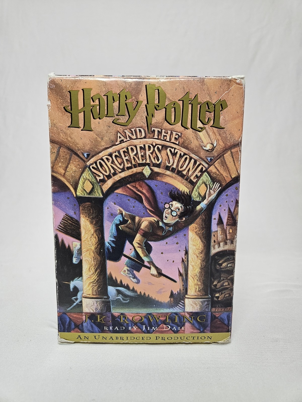 Vintage Harry Potter Sorcerer’s Stone Listening Library Cassette Set Unabridged