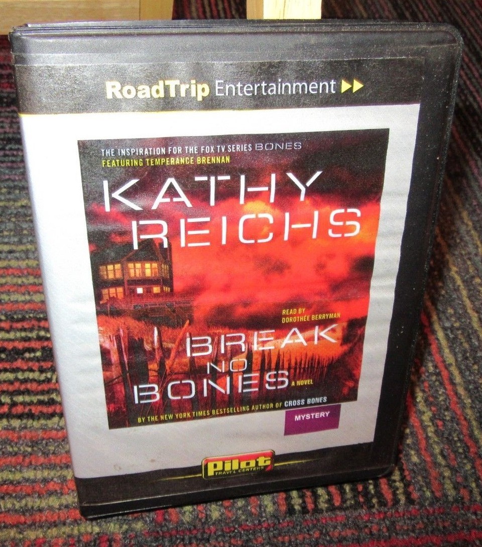 BREAK NO BONES 5-DISC CD AUDIOBOOK BY KATHY REICHS, TEMPERENCE BRENNAN RETURNS