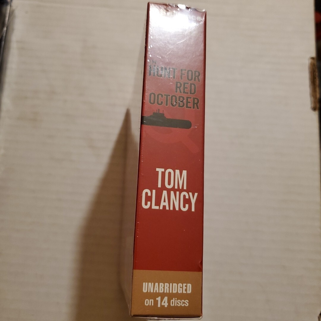 Hunt for Red October by Tom Clancy (2013, Compact Disc) New