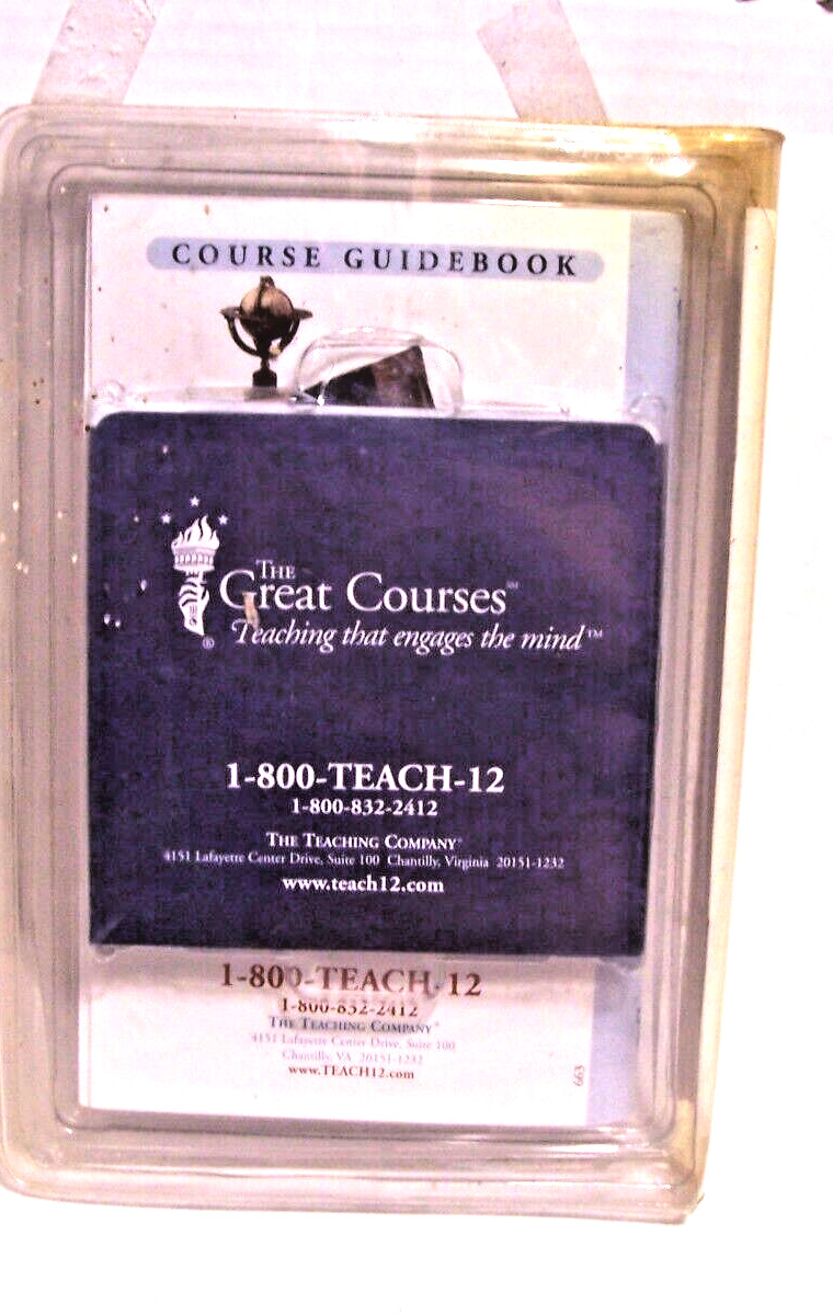 The Teaching Company Great Courses Great Ideas of Psychology (Part III) 2 CD’s