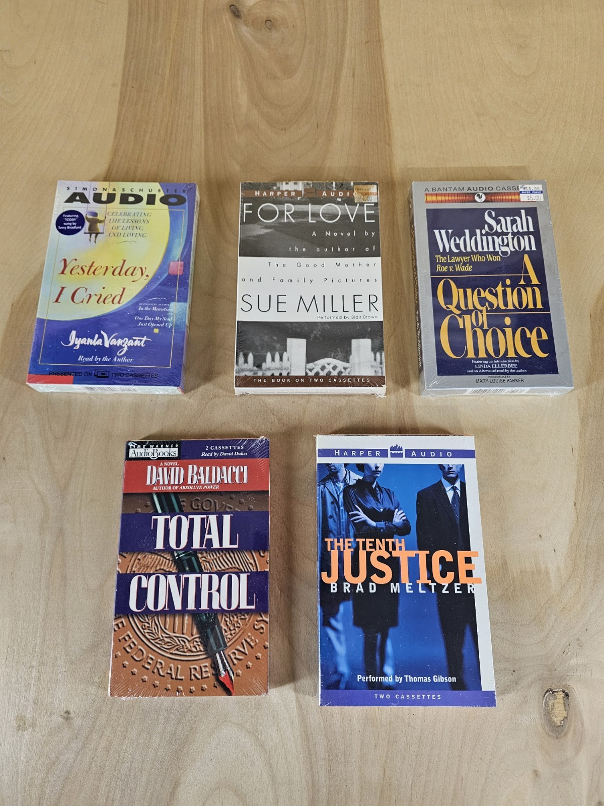 Audio Book Lot 5 Audio Books All Still Factory Sealed