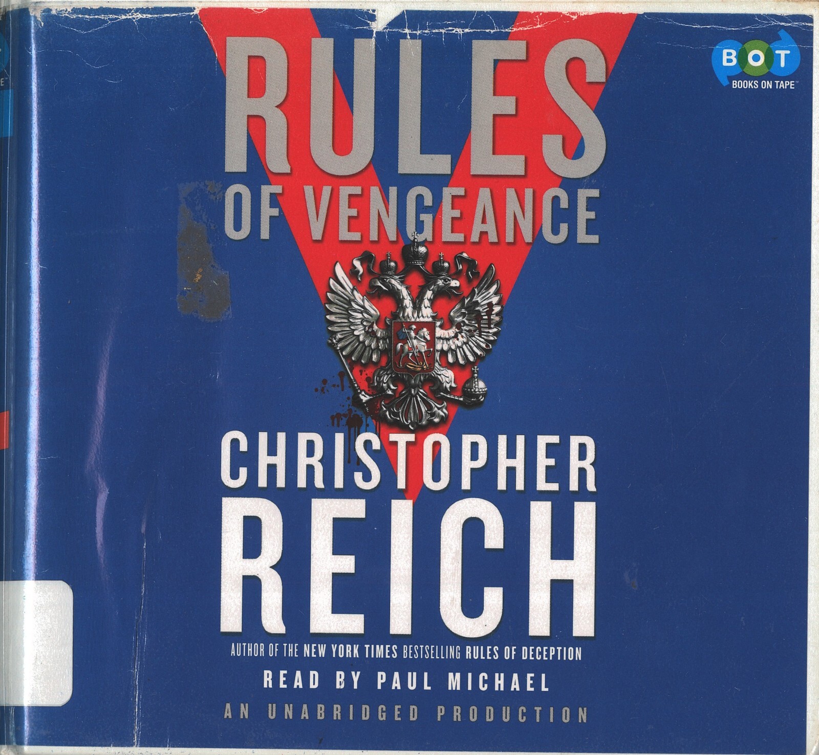 Jonathan Ransom Rules Of Vengeance Audio CD Book Thriller by Christopher Reich
