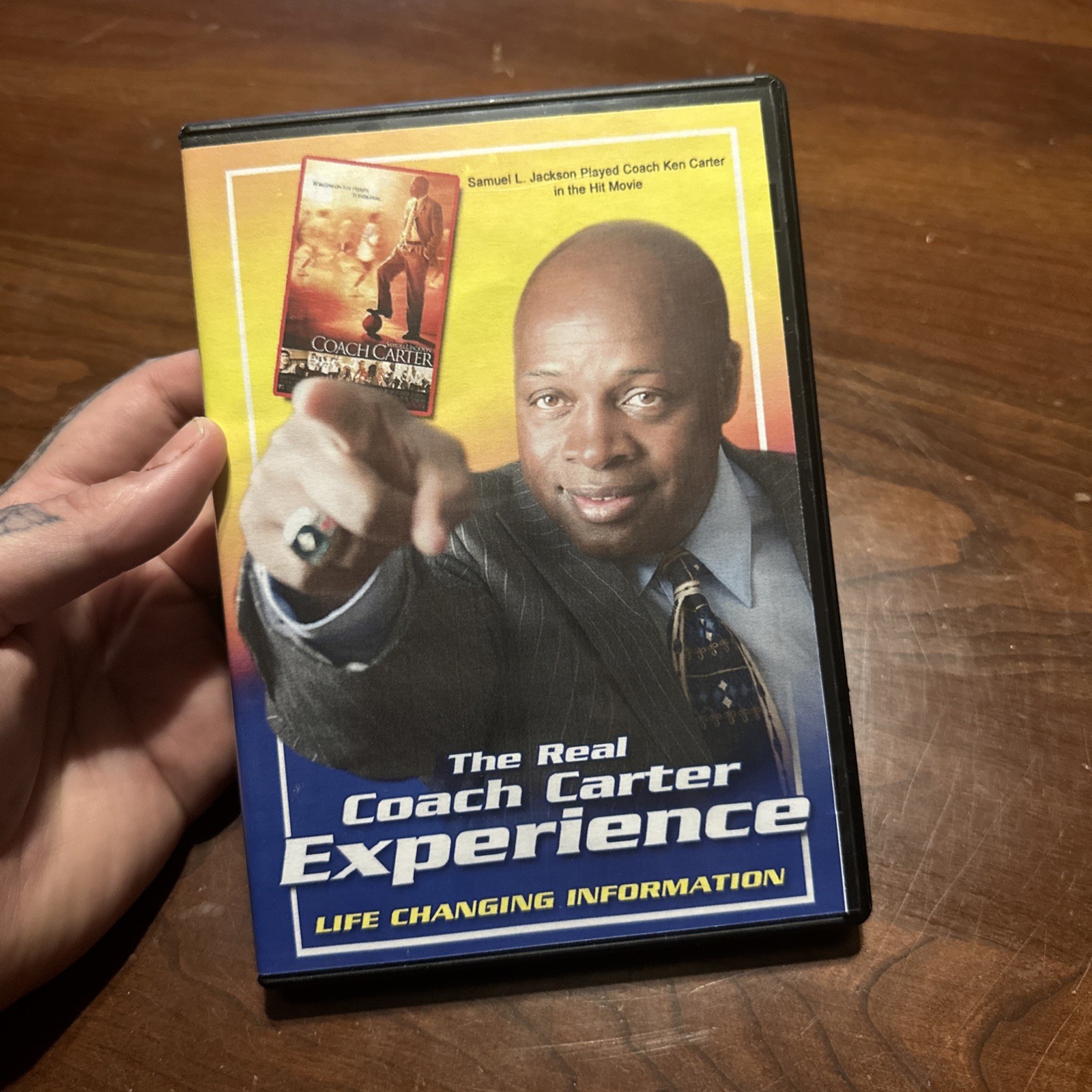 The Real Coach Ken Carter Experience (DVD, CD) Audio Book Set