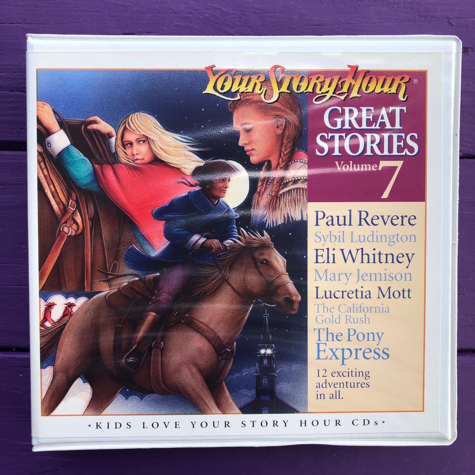 YOUR STORY HOUR GREAT STORIES Volume 7 6 CD Audio Set Homeschool