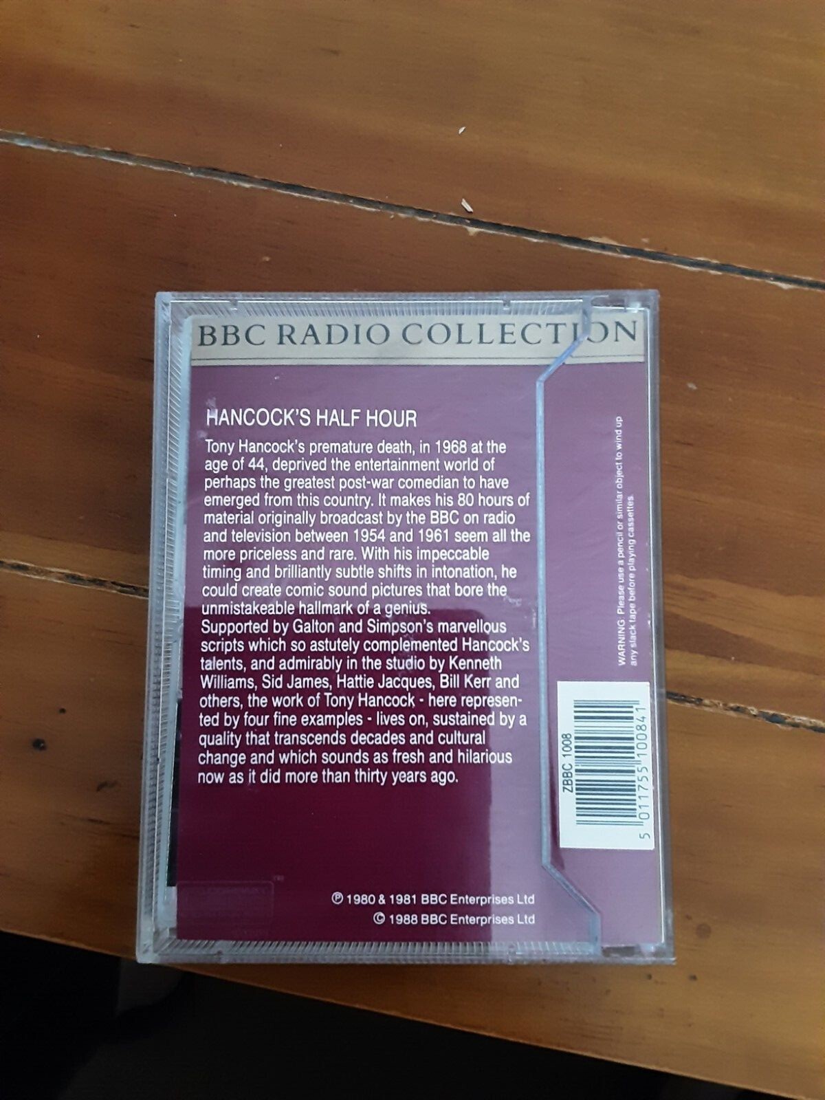 BBC Radio Collection Hancocks Half Hour Audio Cassette 