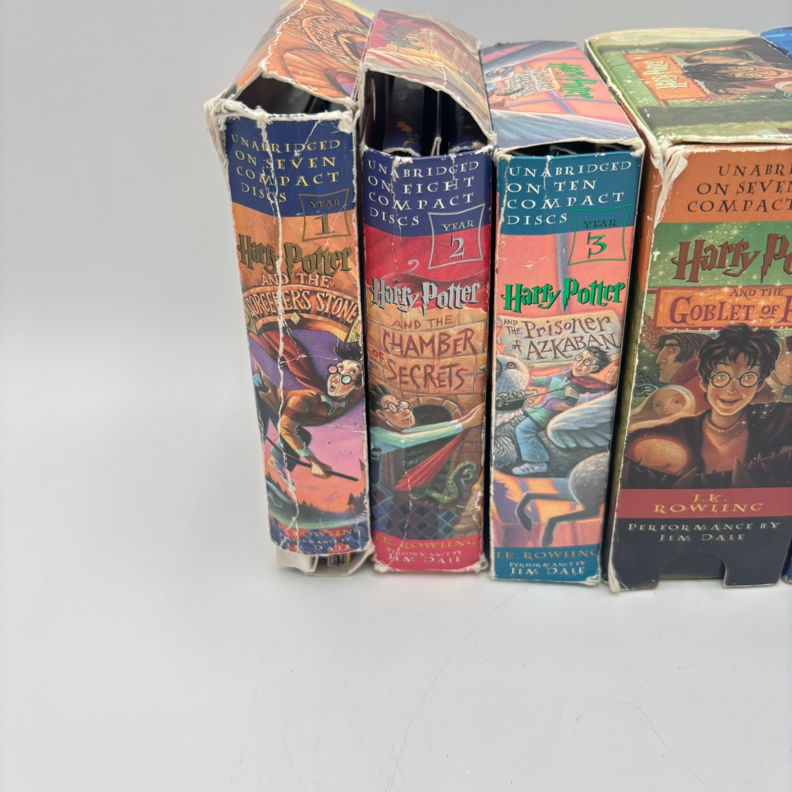 Harry Potter Complete Audiobook CD Set Books 1-7 Jim Dale Unabridged