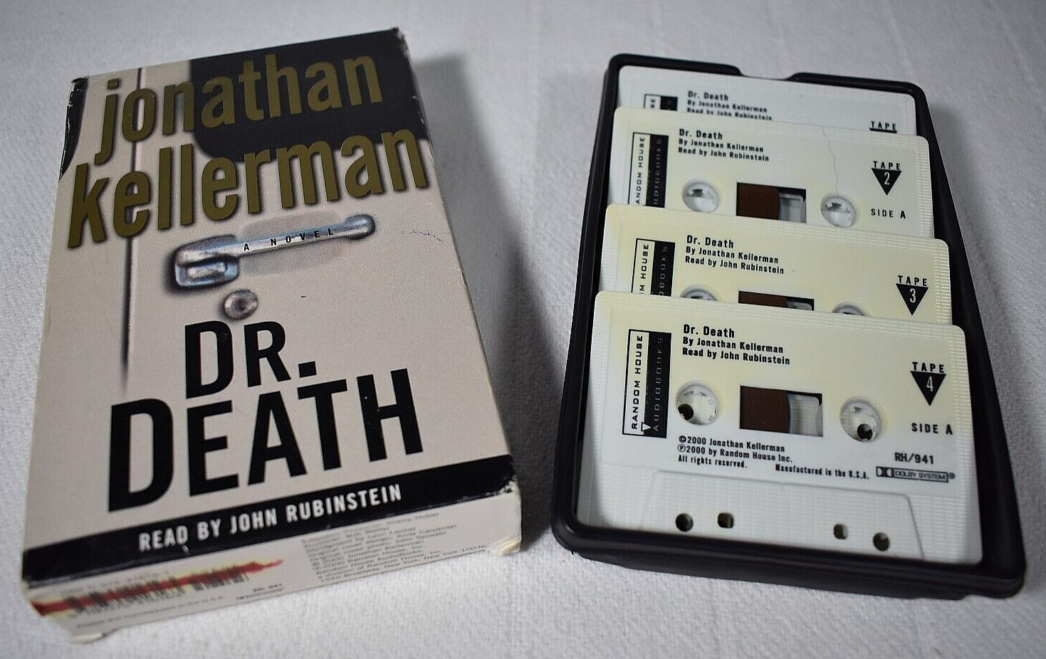 Audio Book «Dr. Death» Abridged (4 Cassettes / 6 Hours) by Jonathan Kellerman