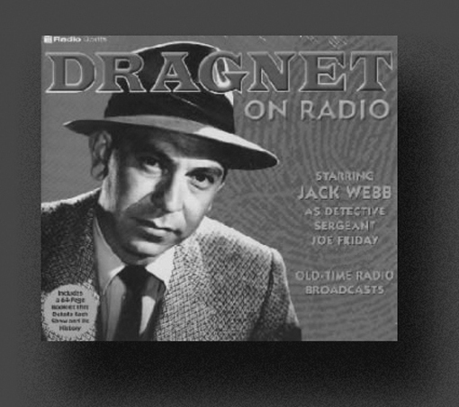 DRAGNET Old Time Radio Shows — 286 MP3s on DVD +FREE OFFER OTR