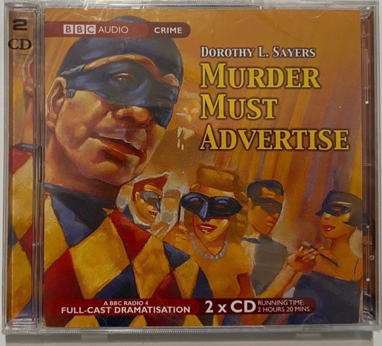 Murder Must Advertise CD Dorothy L Sayers Mystery Crime Detective Fiction Audio