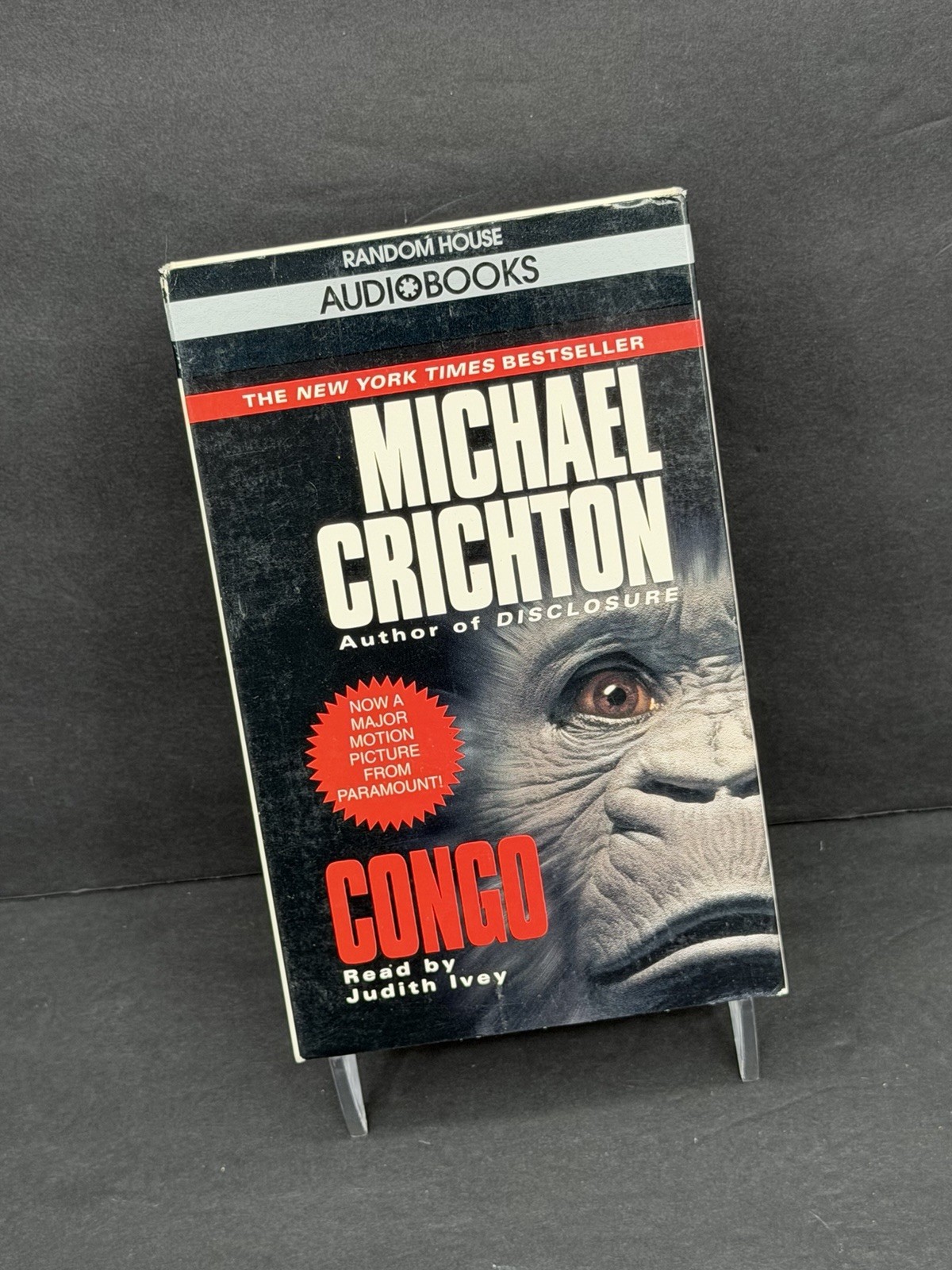 CONGO by Michael Crichton Audiobook 2 Cassette Set Abridged
