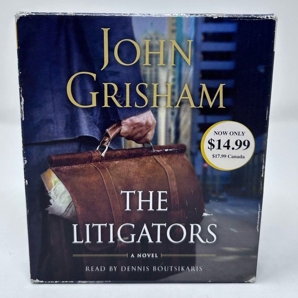Random House John Grisham The Litigators A Novel Audio Books 5 Compact Discs