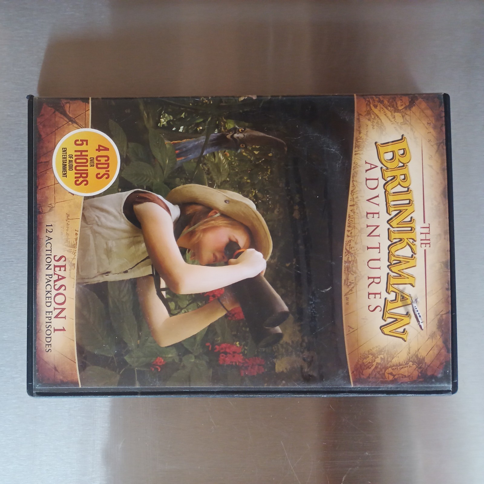 The Brinkman Adventures: Season 1! 4-Disc AUDIO BOOK CD Christian family drama!
