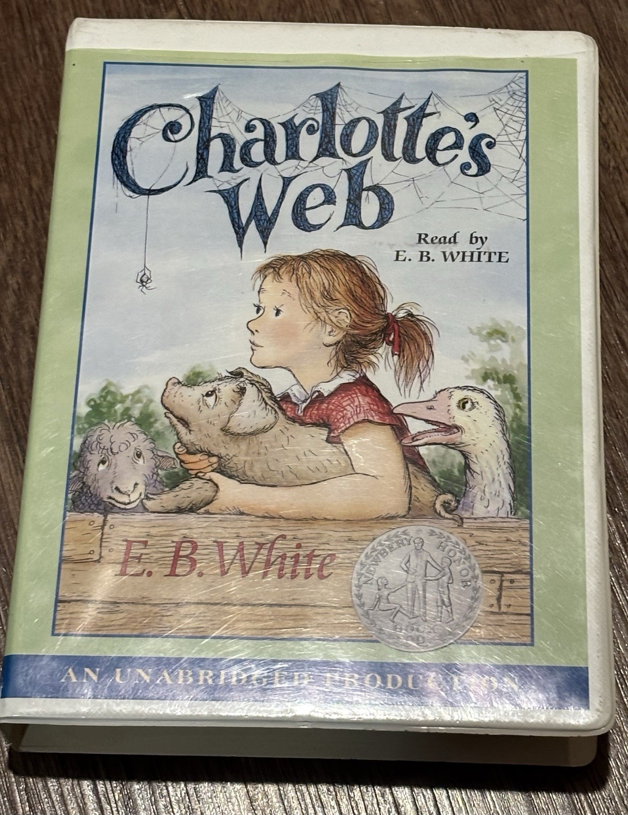 Charlotte’s Web By E.B. White Book Read By E.B. White UnAbridged Cassette Set 3