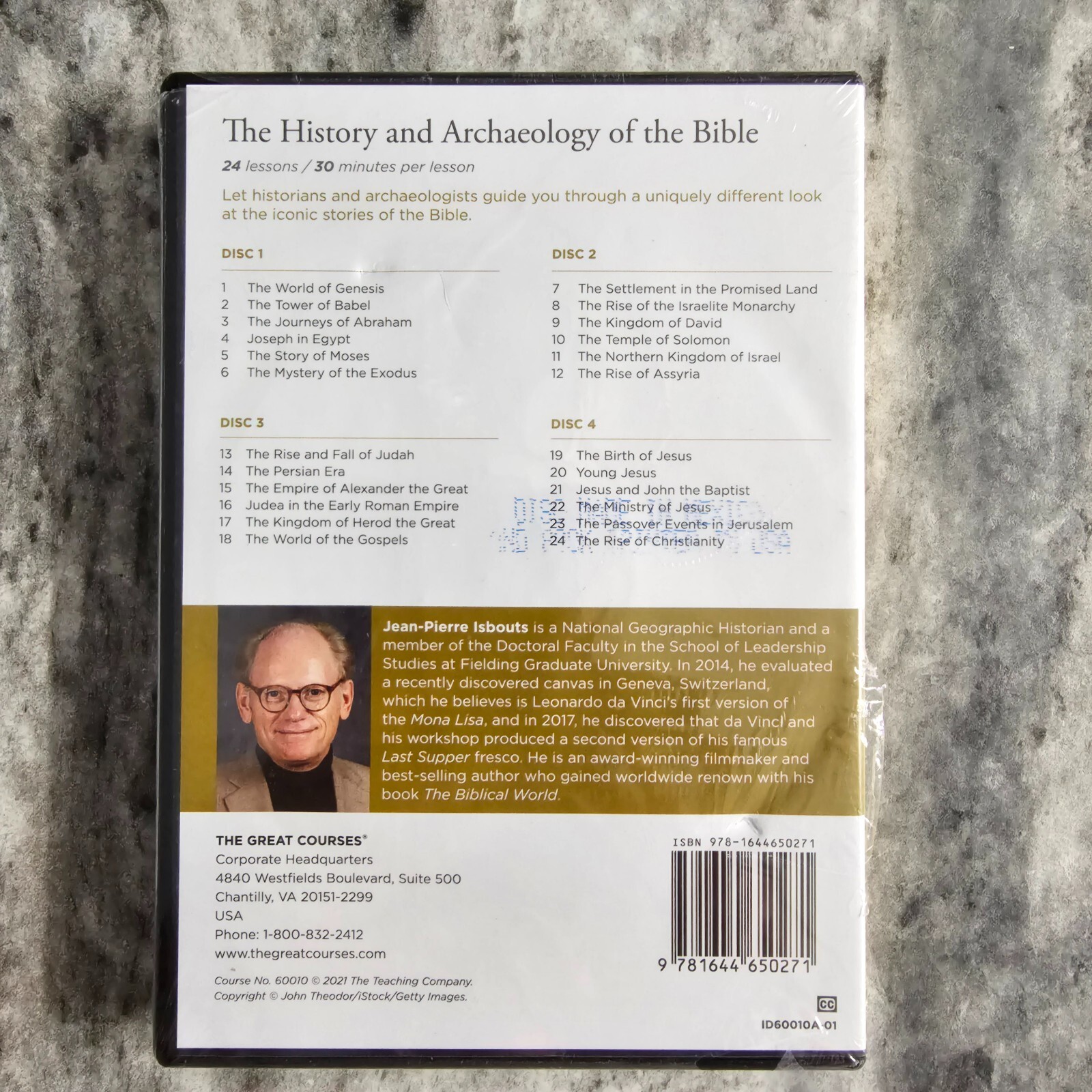 Great Courses: The History & Archaeology of the Bible DVD Guidebook Transcript