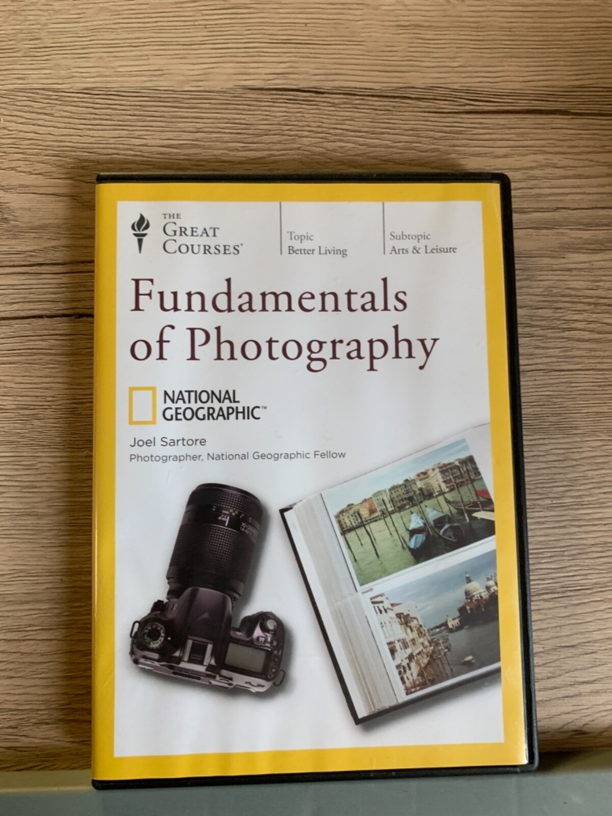 Fundamentals of photography Nat Geo great courses Audiobook Shelf194 ~