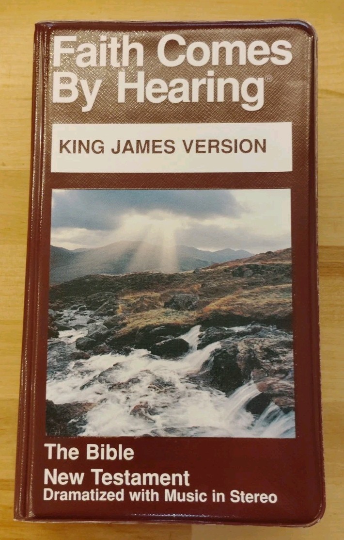 Faith Comes By Hearing KJV New Testament 12 Cassette Tape Set Complete Vintage