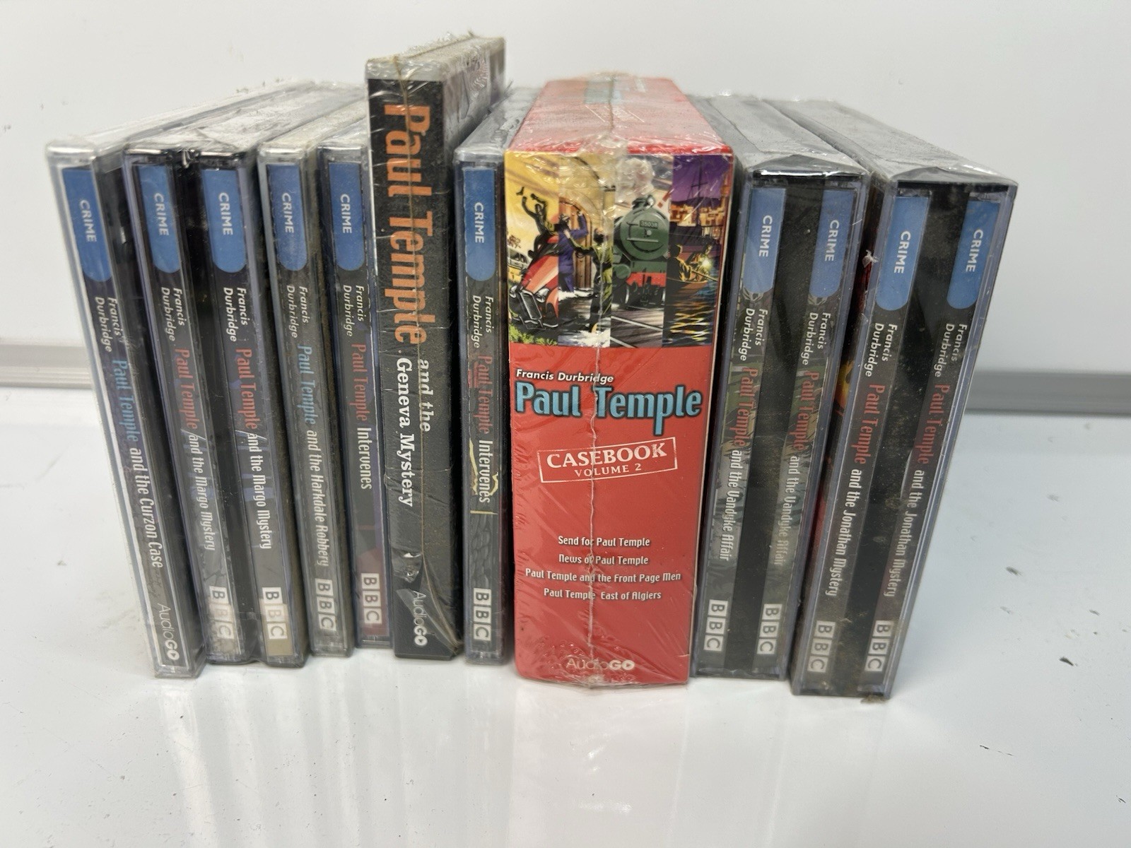 9x Francis Durbridge Paul Temple BBC Audio CD Sets Crime Drama Sealed