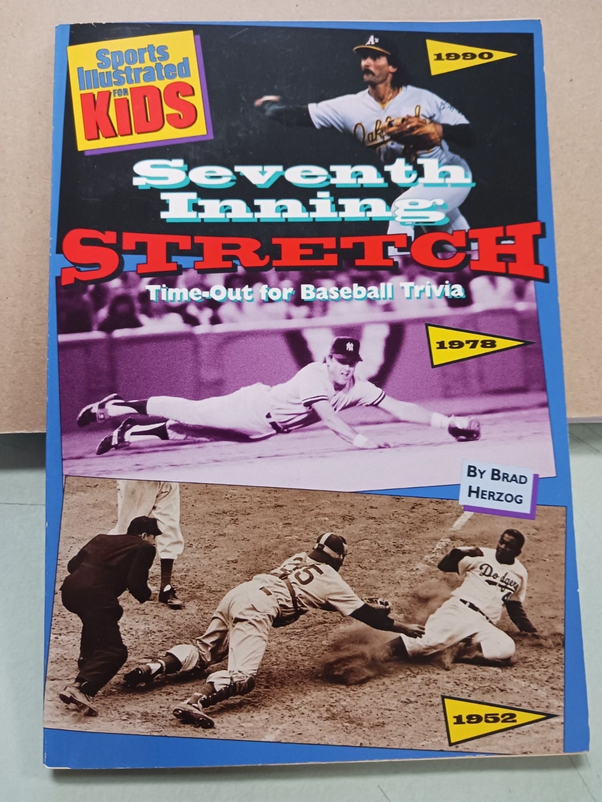Seventh Inning Stretch Time-Out for Baseball Trivia by Brad Herzog Paperback New