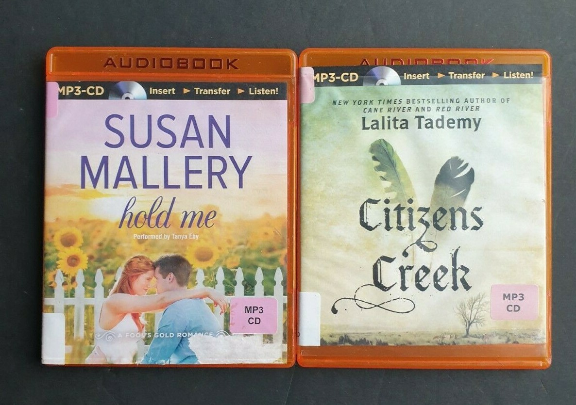 Hold Me by Susan Mallery CD MP3 , Citizens Creek Lalita Tademy Mp3 CD Audiobook