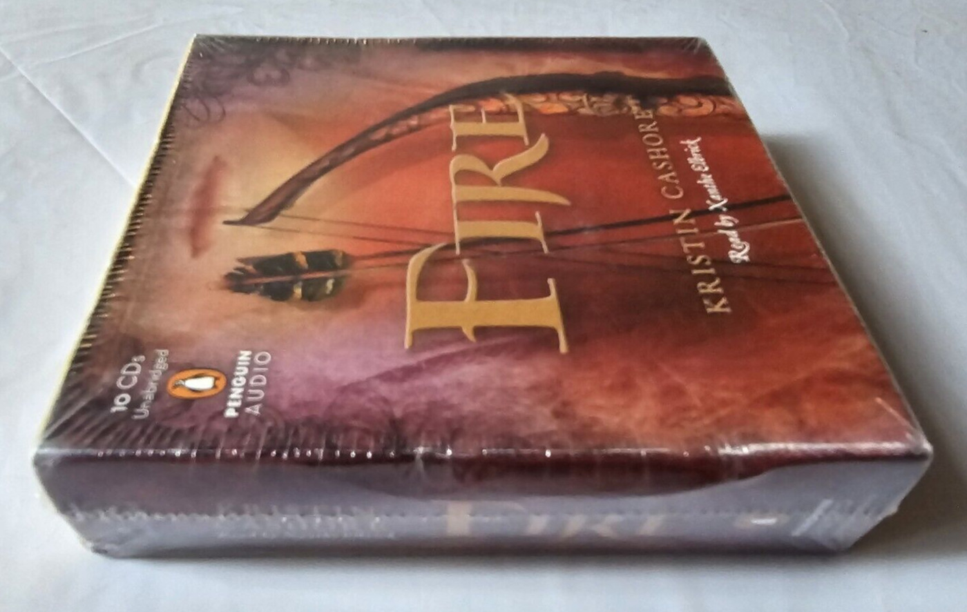 Fire by Kristin Cashore (2009, 10 CDsC, Unabridged Edition) SEALED