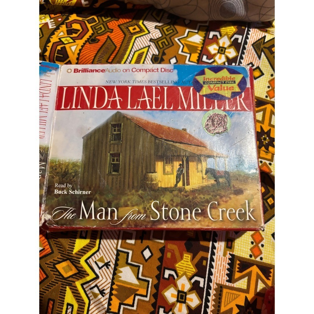 Vintage Linda Lael Miller The Man from Stone Creek Audiobook 4 CD Set