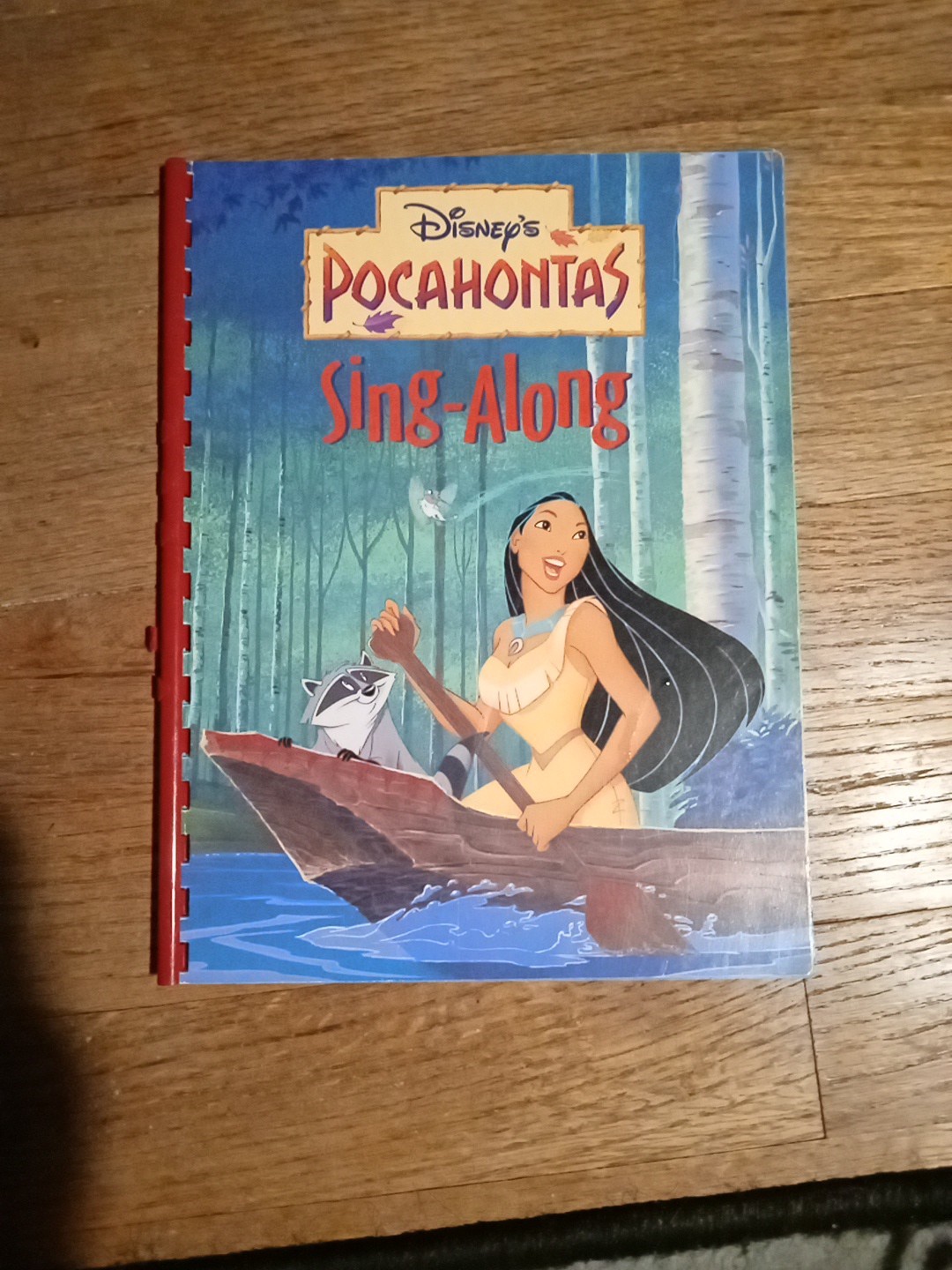 Disney’s Pocahontas Sing-Along Original Songs, Lyric Book No Tape