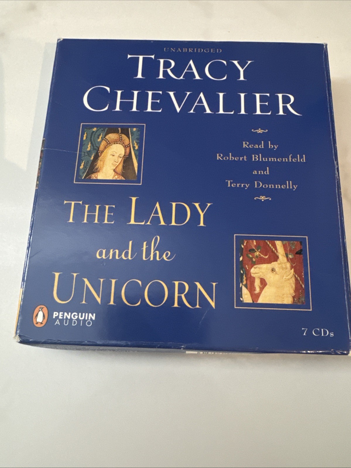 The Lady and the Unicorn by Tracy Chevalier (2003, 7 CDs) Penguin Audio