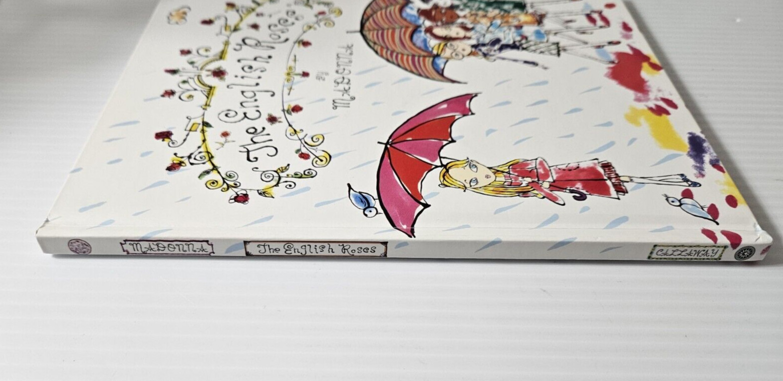 The English Roses by Madonna Hardcover Book — First Edition VG