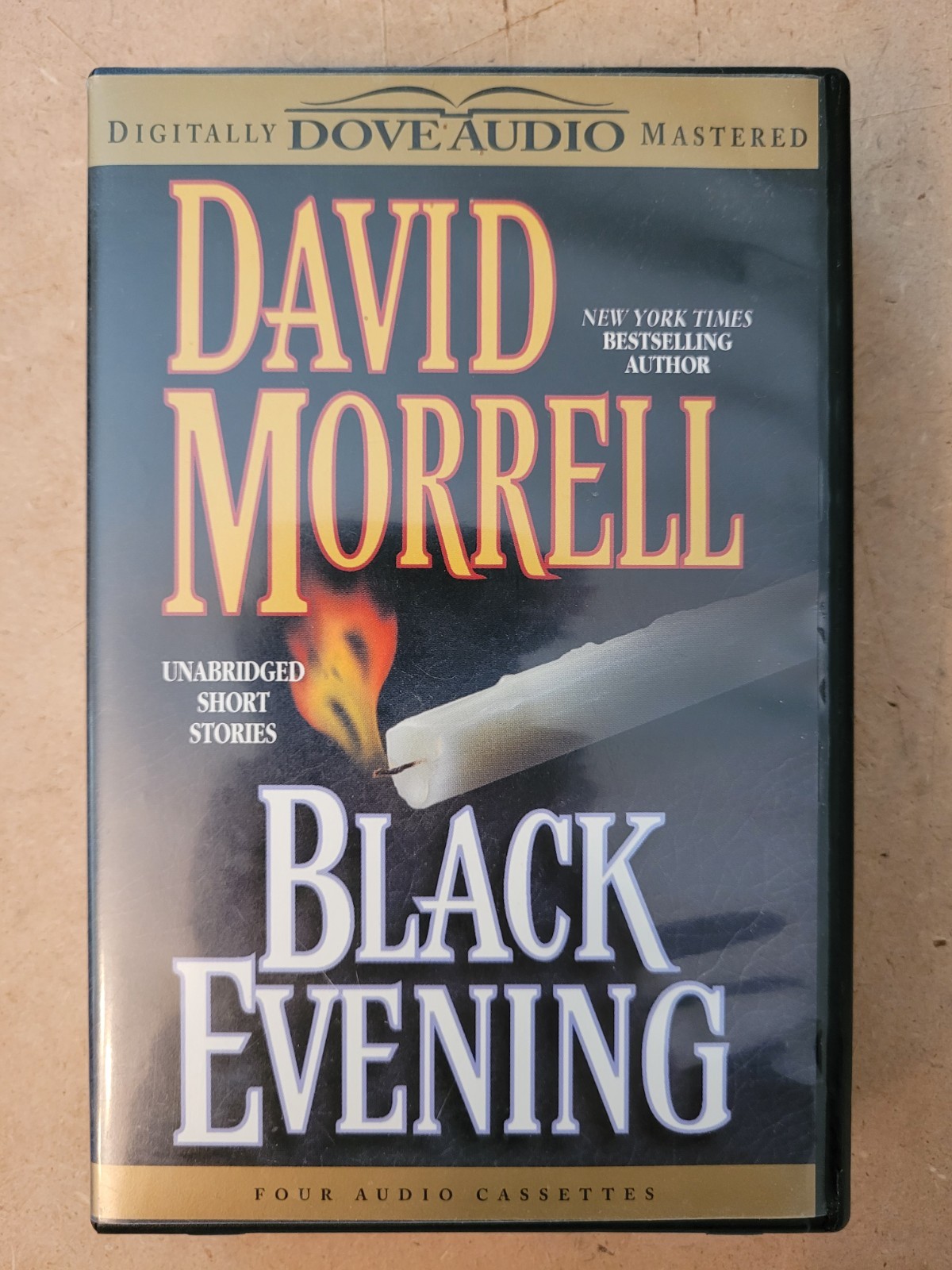 BLACK EVENING: Tales of Dark Suspense by David Morrell (2000, Audio Cassette)