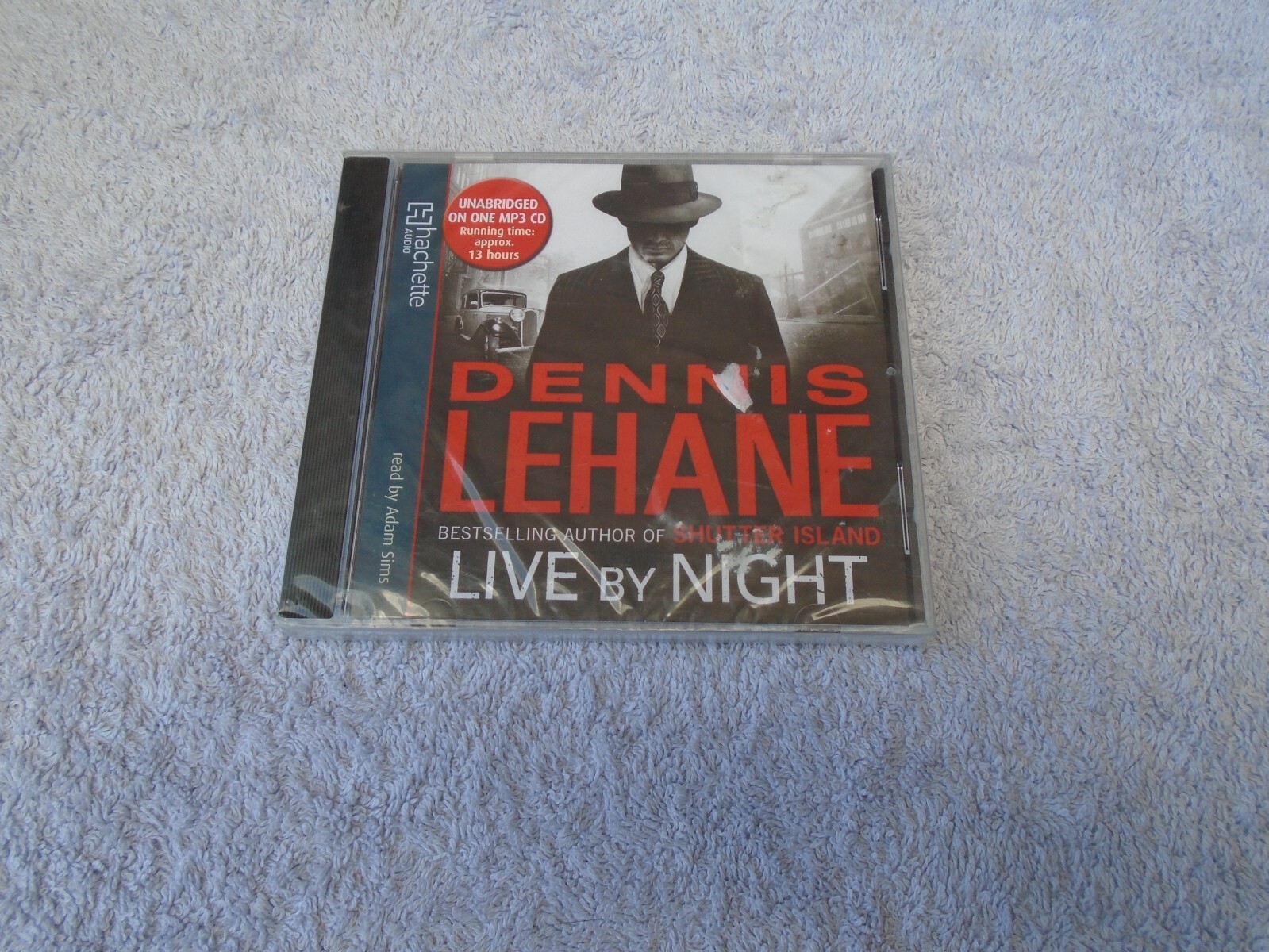 Dennis Lehane — Live By Night — MP3 Audiobook CD — new & sealed