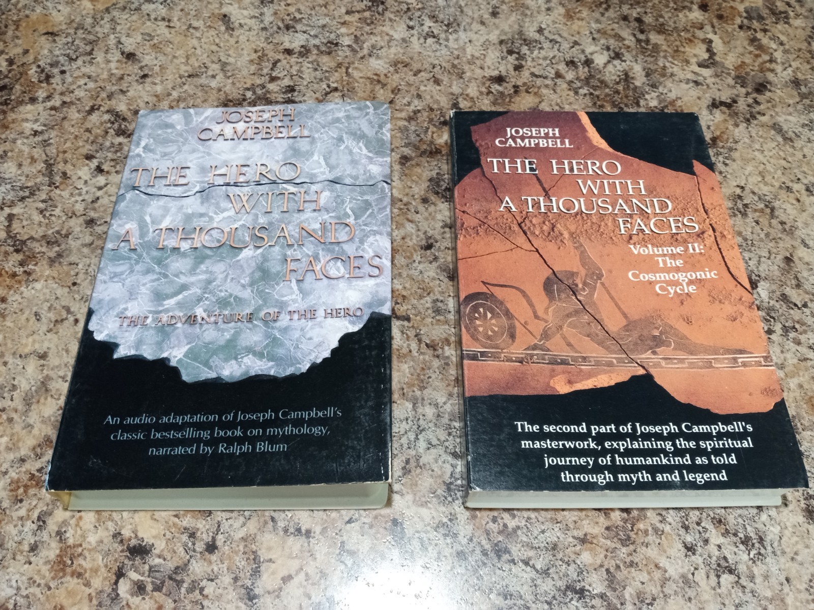 Joseph Campbell The Hero With A Thousand Faces Volume 1 & 2 Audio Cassette
