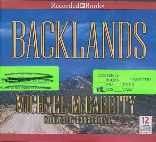 Backlands A Novel of the Ameri — GOOD
