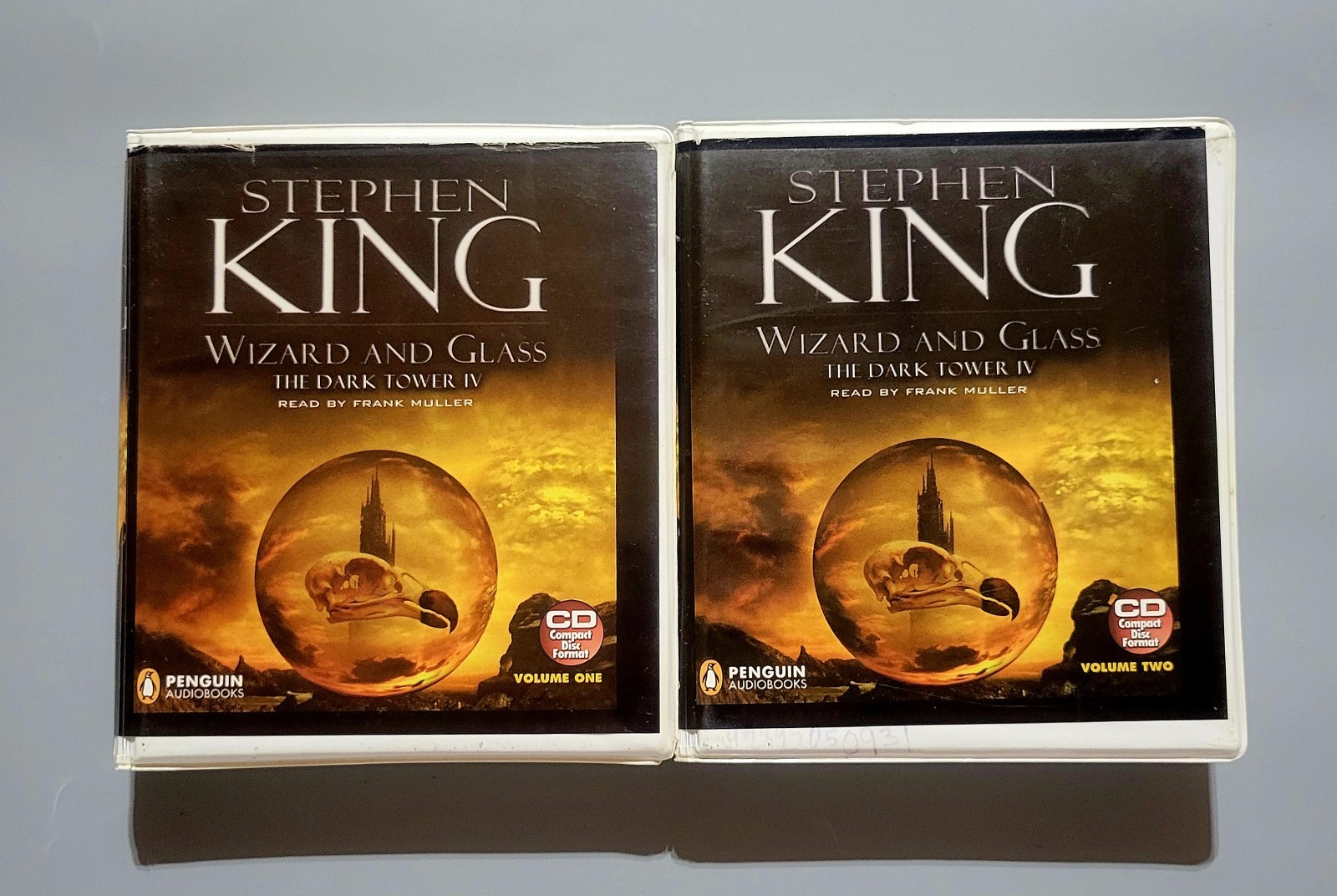 Wizard and Glass (The Dark Tower) — Stephen King — 23 disc Audio Book — Good